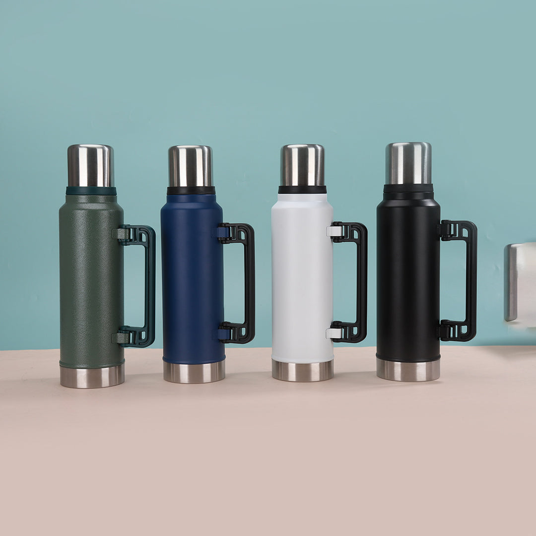 Unisex Insulated Drinking Bottle with Handle Bowlift