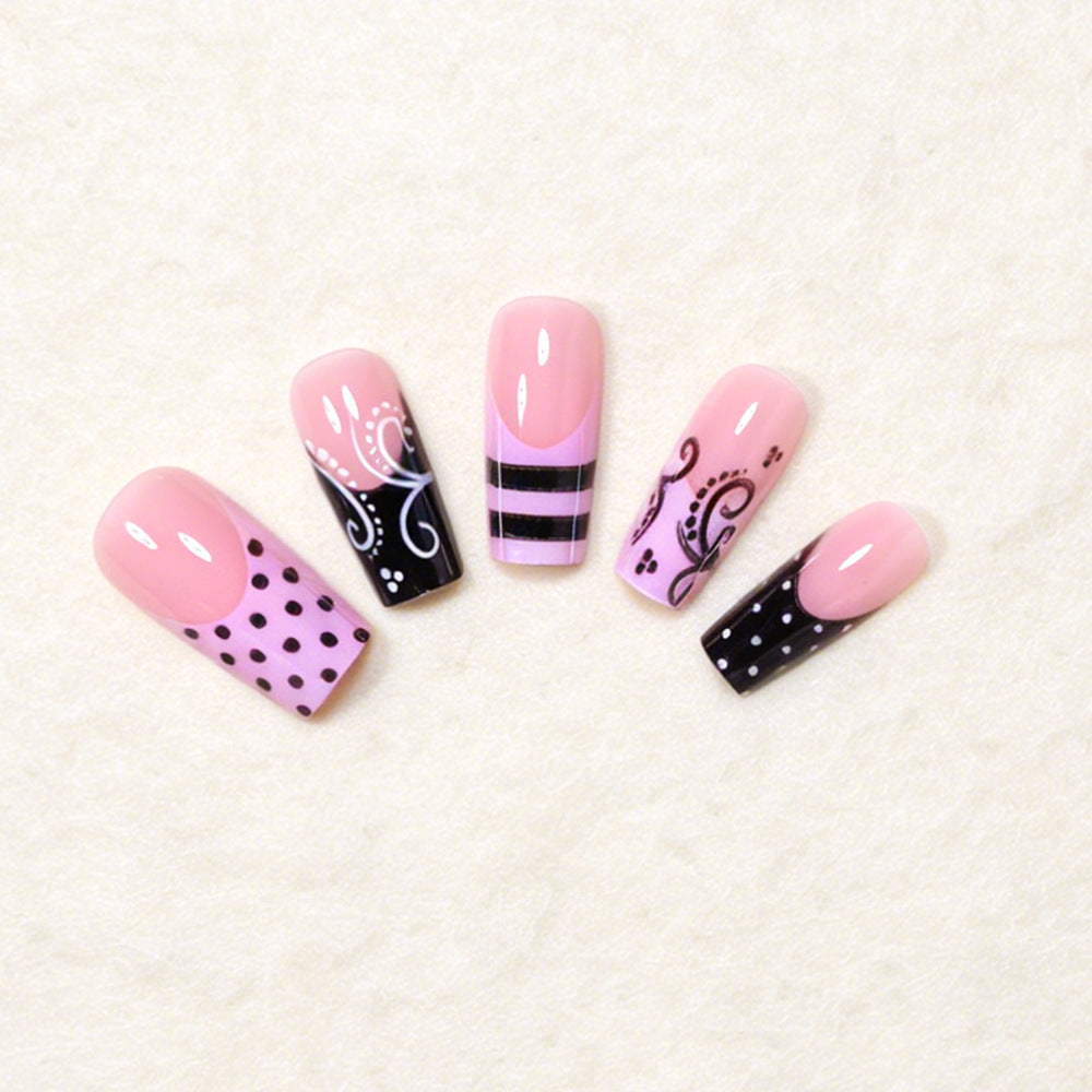 Artistic Square Nail Design Set Bowlift