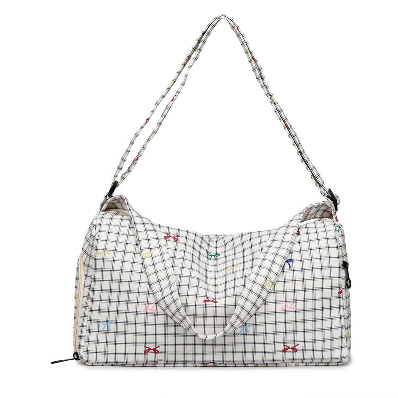 Shoulder bag with versatile interior pockets and durable material Bowlift