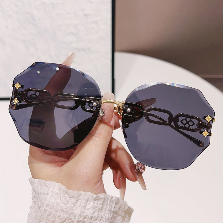 Elegant Oversized Octagonal Sunglasses Bowlift