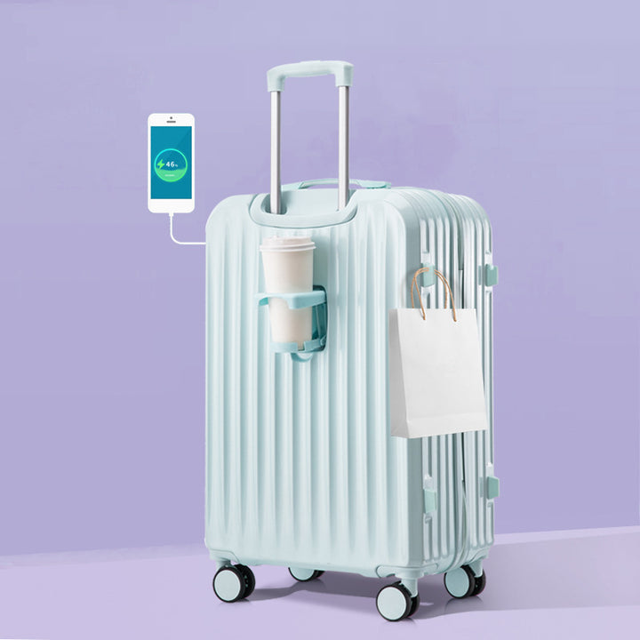 Smart Multi-Function Travel Suitcase Bowlift