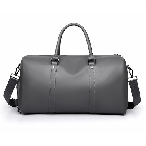Premium Leather Travel Duffel Bowlift