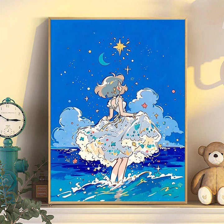 Celestial Fantasy Illustration Wall Art Bowlift