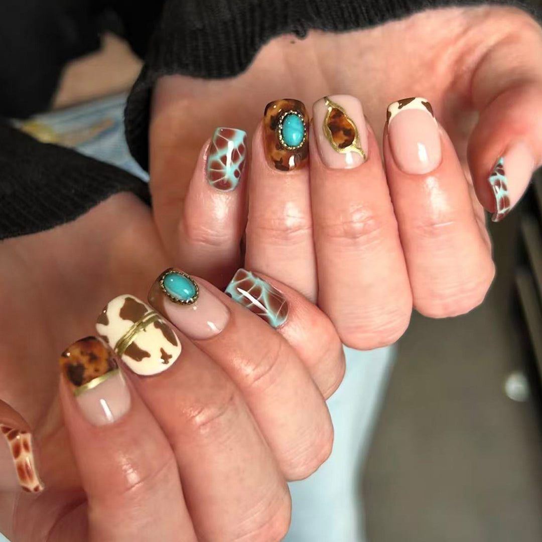 Creative Art Nails with Animal Design Bowlift