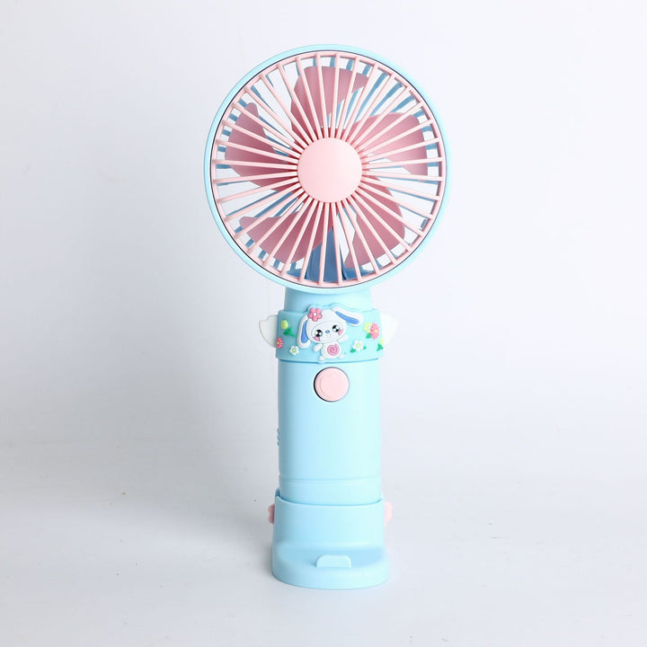 Unisex Portable Hand Fan with Cute Animal Design Bowlift