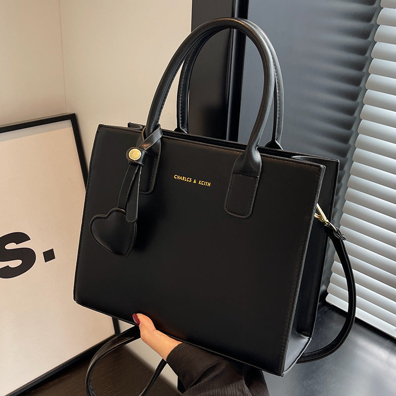 Sophisticated Leather Tote Bag Bowlift