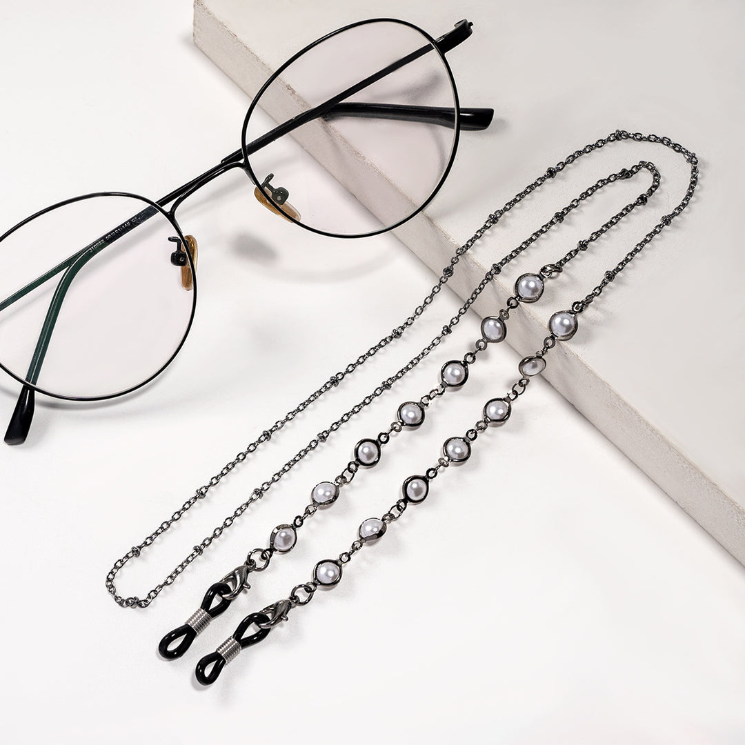 Elegant Pearl Beaded Eyewear Chain Bowlift