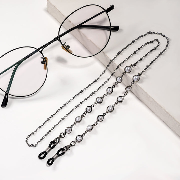 Elegant Pearl Beaded Eyewear Chain Bowlift