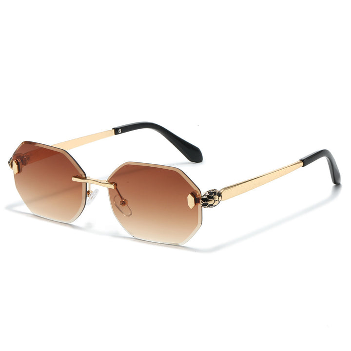 Avant-Garde Geometric Sunglasses Bowlift