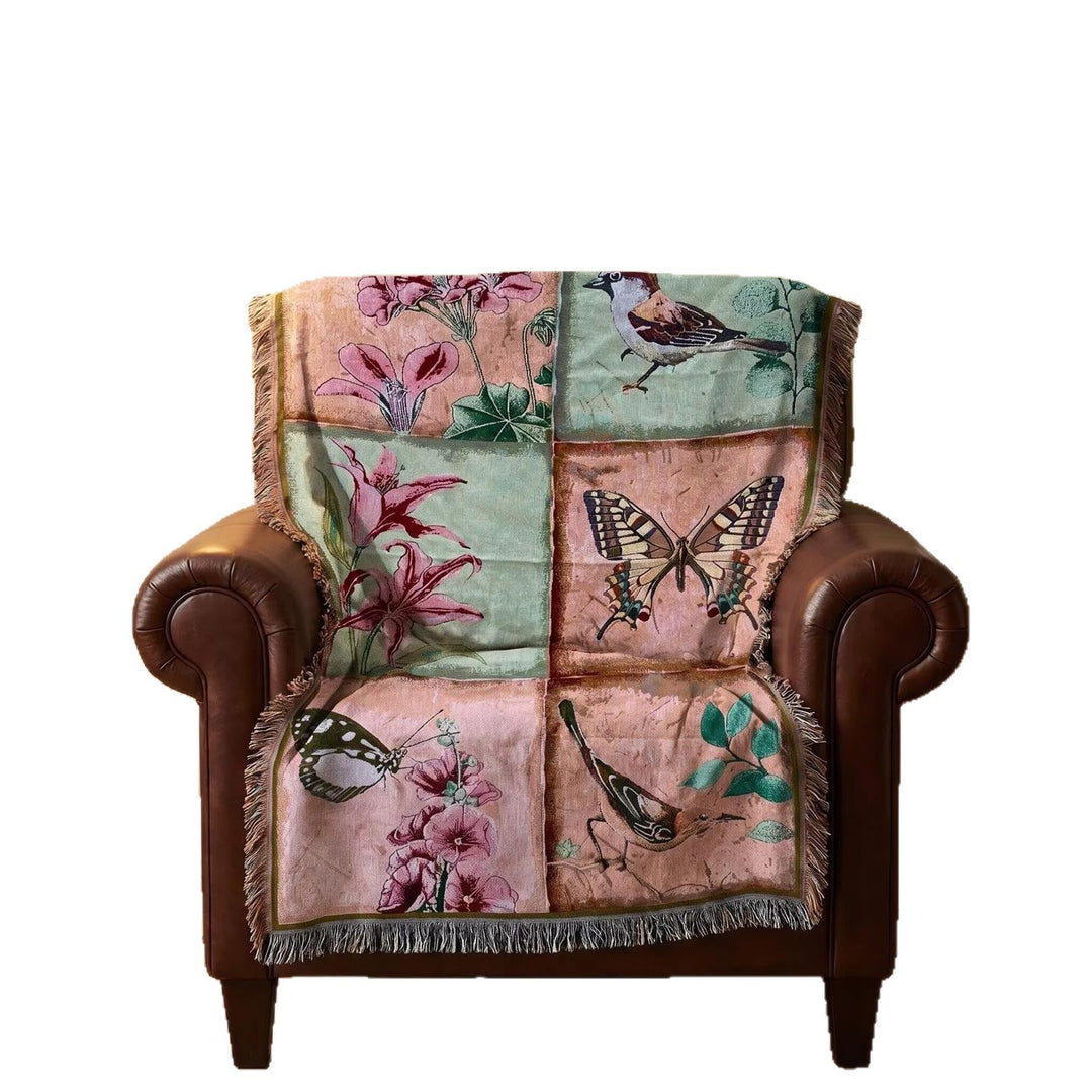 Floral Patterned Sofa Cover