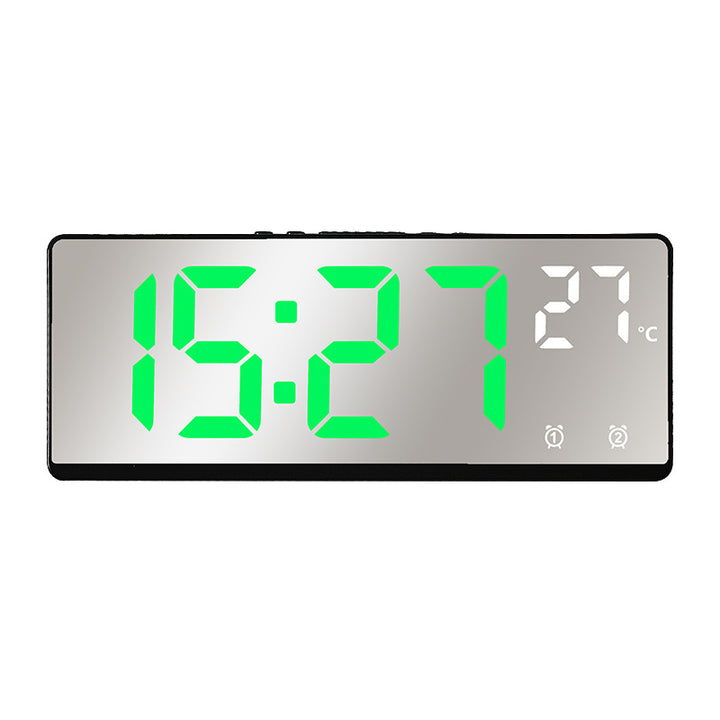 Digital alarm clock with temperature sensor and mirror function Bowlift