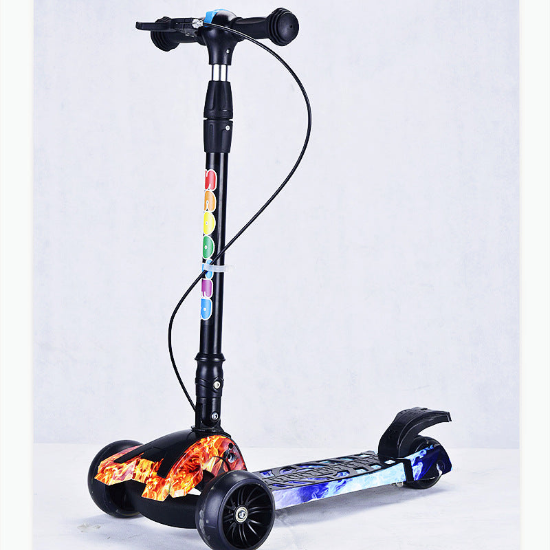 Adjustable Height Kick Scooter Bowlift