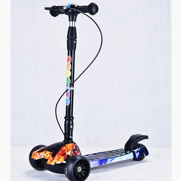 Adjustable Height Kick Scooter Bowlift