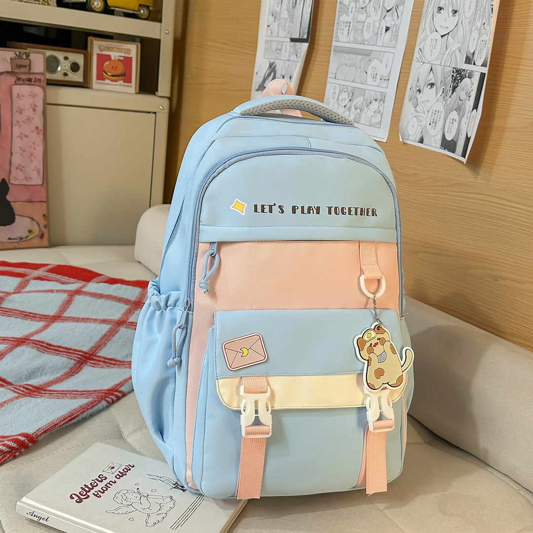 Backpack with Playful Design and Innovative Compartments Bowlift