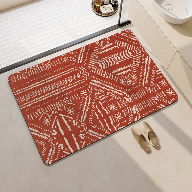 Decorative Bathroom Mat Bowlift