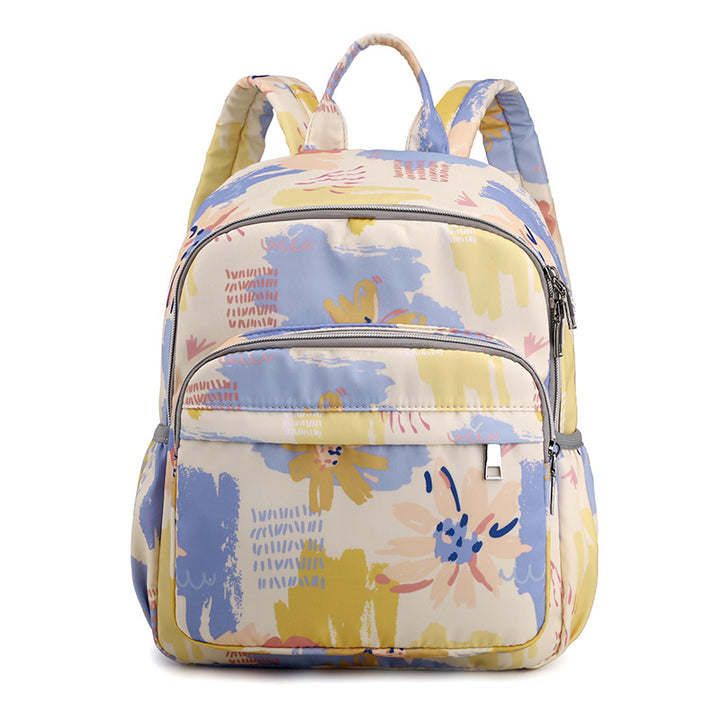 Trendy Abstract Pattern Backpack Bowlift