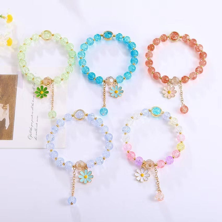 Elegant bracelet with flower pendant Bowlift