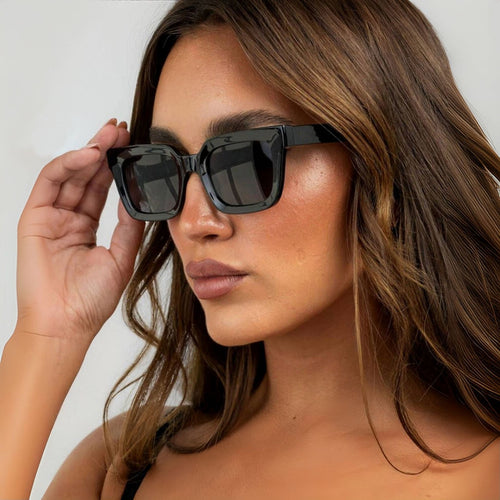 Unisex Chunky Geometric Sunglasses Bowlift