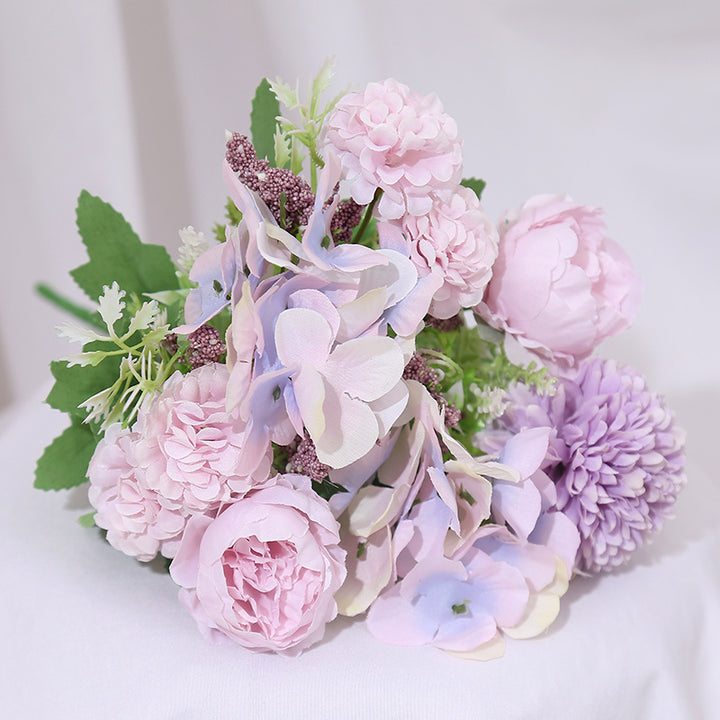 Decorative artificial flower bouquet Bowlift