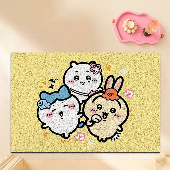 Cute Cartoon-Themed Absorbent Floor Mat