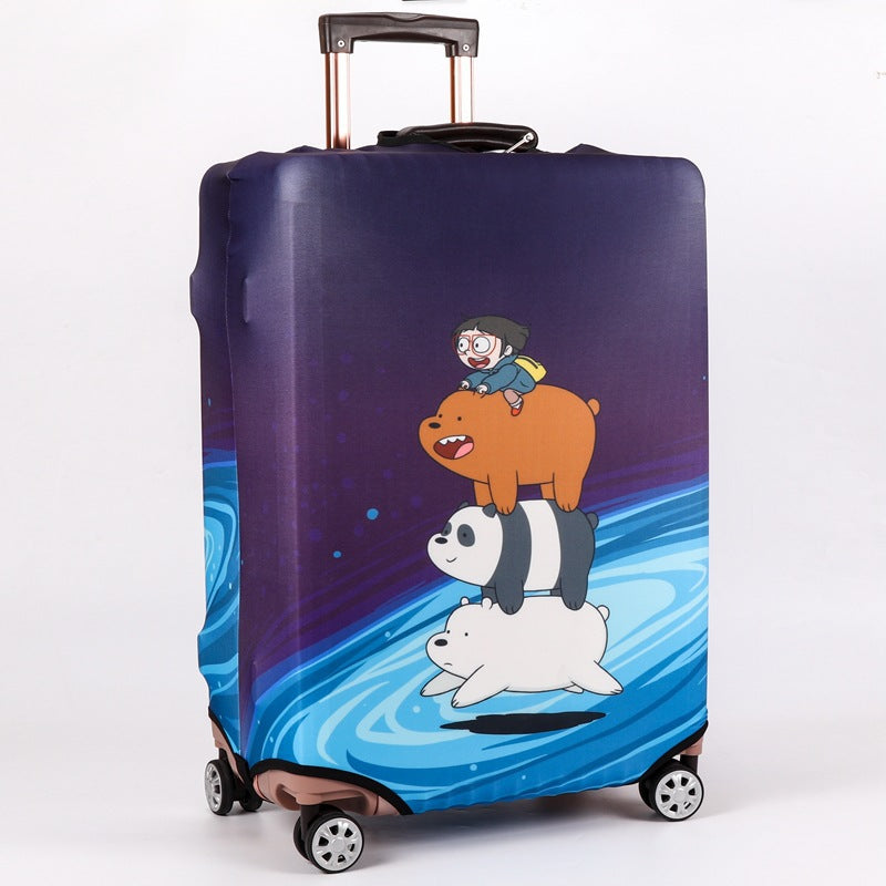 Patterned Hard Shell Luggage Bowlift