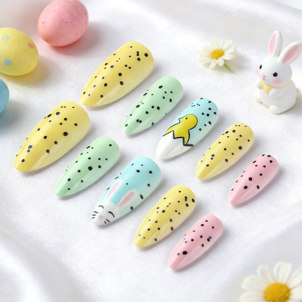 Playful Themed Press-On Nails Bowlift