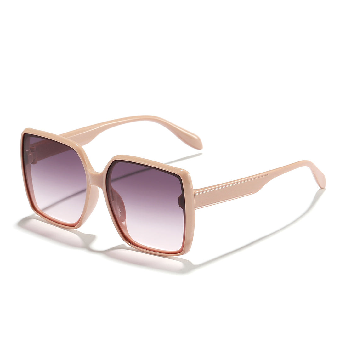 Women's oversized sunglasses with modern square frame and protective lenses Bowlift