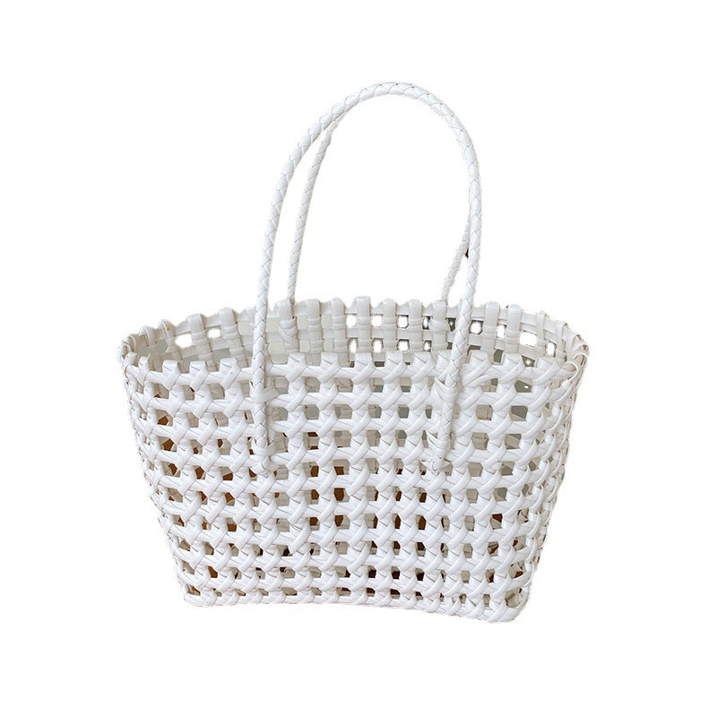 Stylish and Practical Shopping Bag Made of Woven Material Bowlift