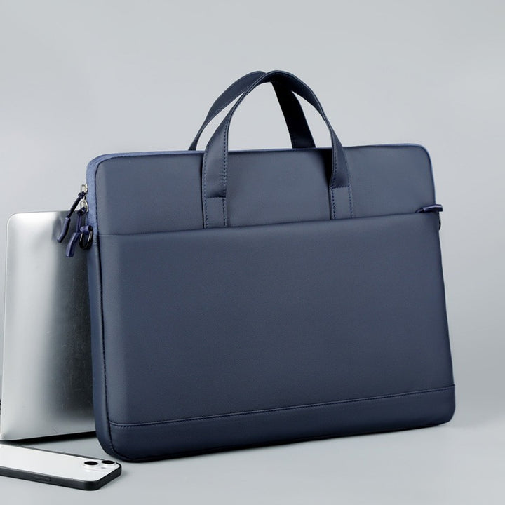 Professional Dual-Compartment Laptop Briefcase Bowlift