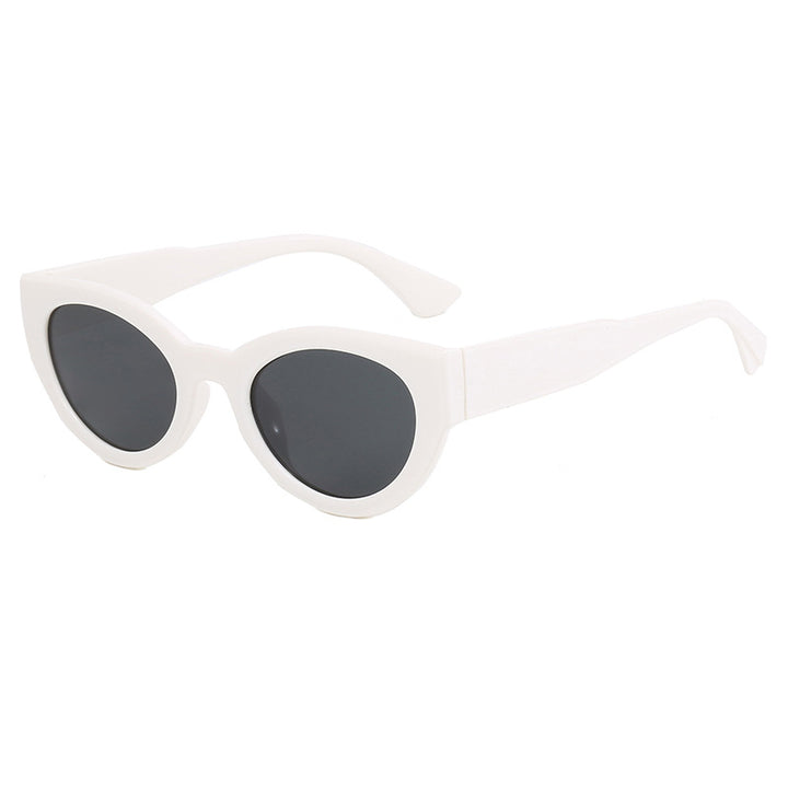 Ladies fashionable square sunglasses with mirrored lenses Bowlift