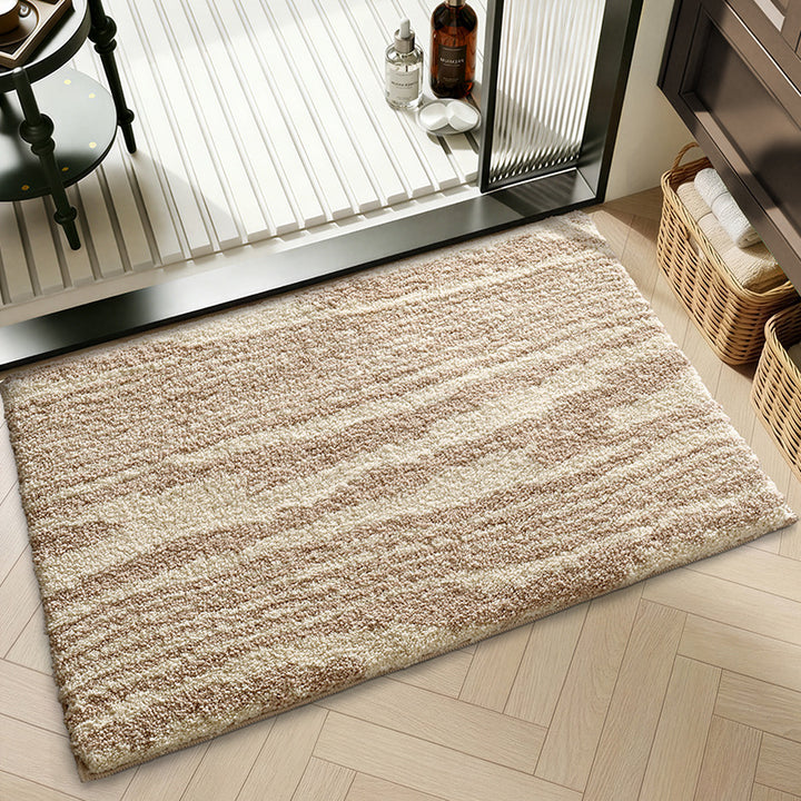 Artistic Abstract Bath Mat Bowlift