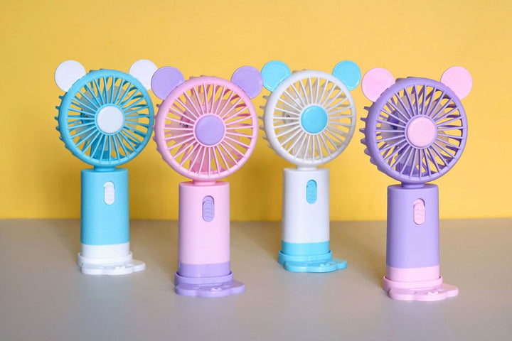 Unisex Portable Mini Hand Fan in Creative Animal Design Bowlift
