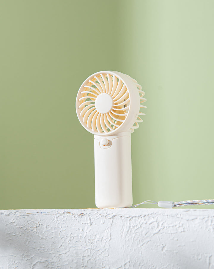 Ladies Portable Mini Fan with USB Connection and Variable Speed Control Bowlift