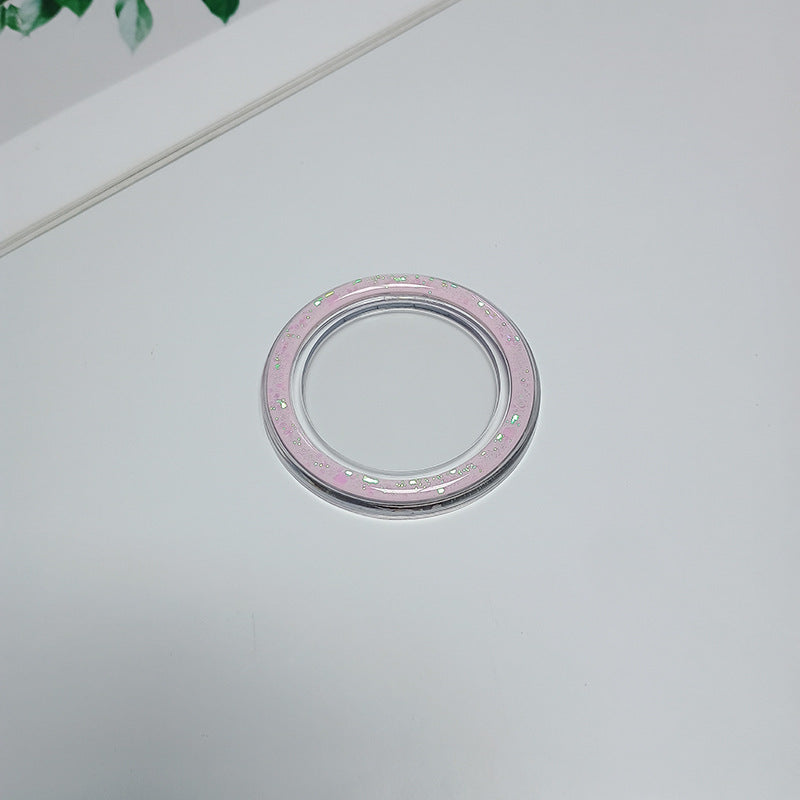 Decorative Transparent Compact Mirror Bowlift
