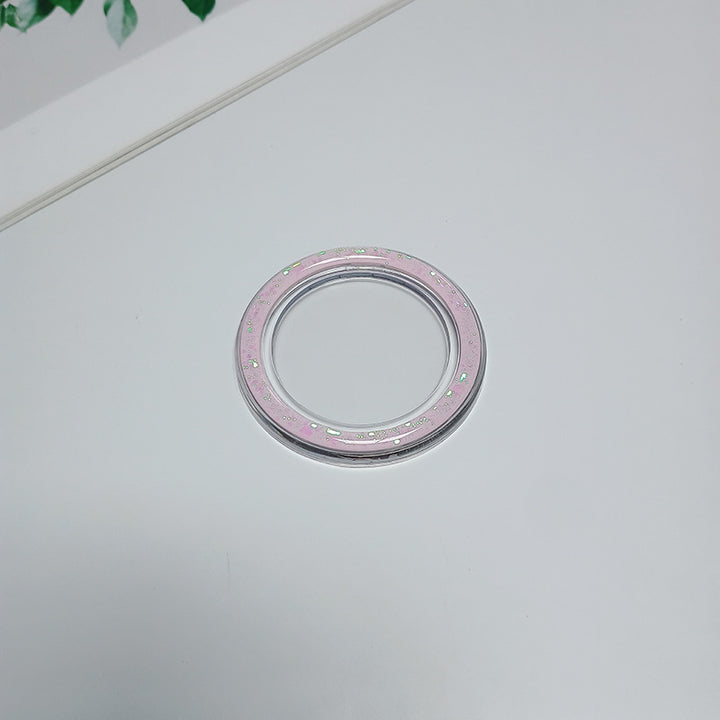 Decorative Transparent Compact Mirror Bowlift