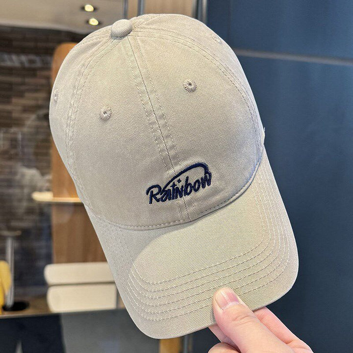 Unisex Embroidered Cotton Baseball Cap Bowlift