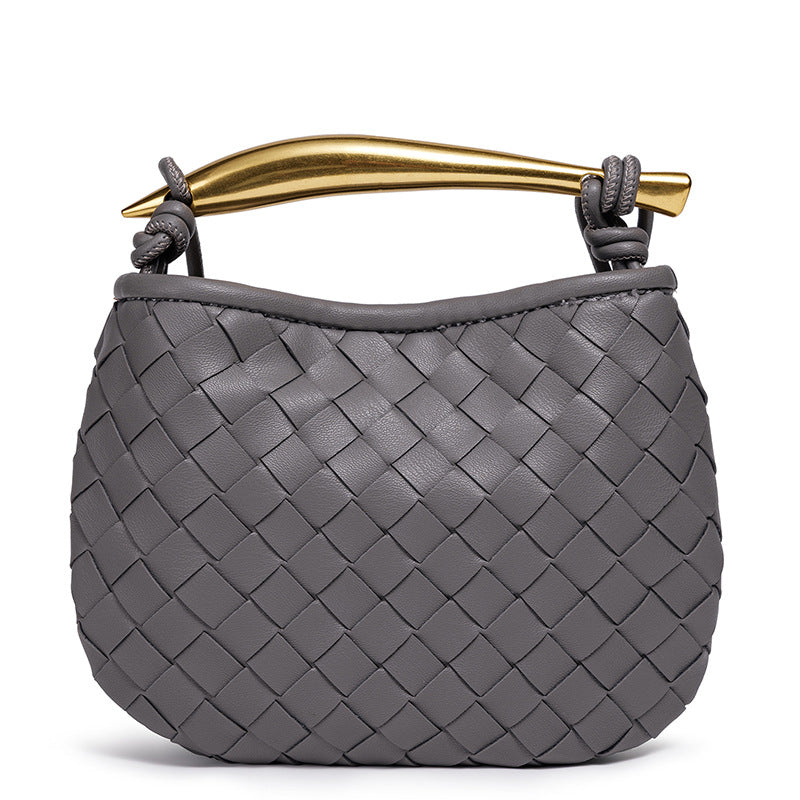 Stylish Woven Handbag Bowlift