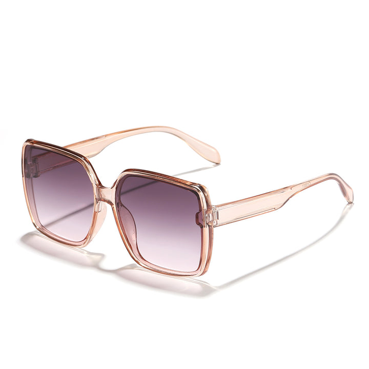 Women's oversized sunglasses with modern square frame and protective lenses Bowlift