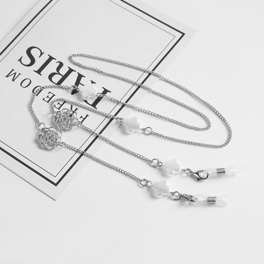 Elegant Floral Chain Necklace Bowlift