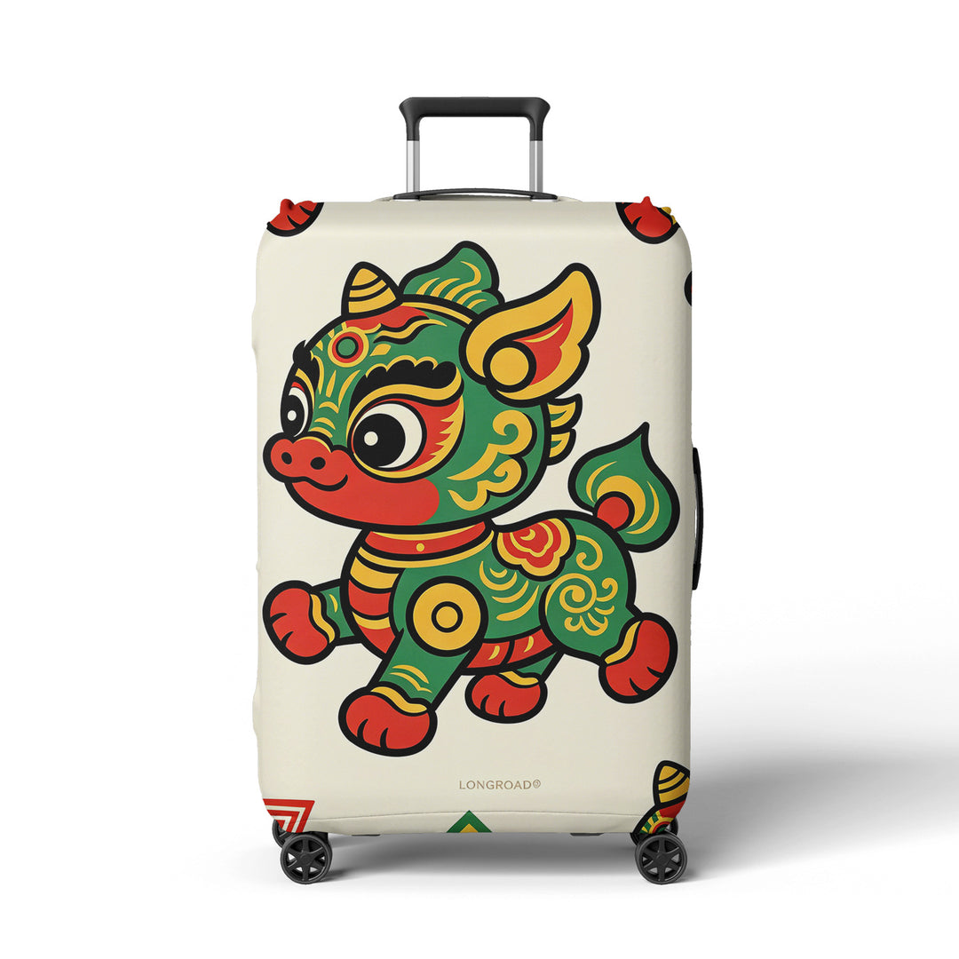 Women's Luggage Protective Cover in Inspiring Asian Design Bowlift