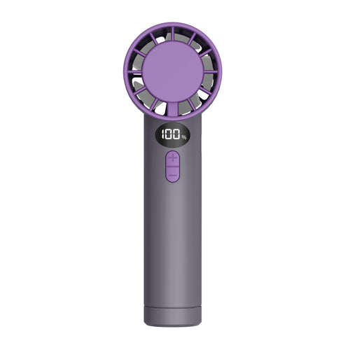 Ladies portable battery fan with LED display Bowlift