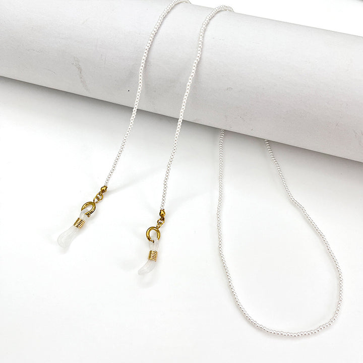 Beaded Eyewear Retainer Chain Bowlift