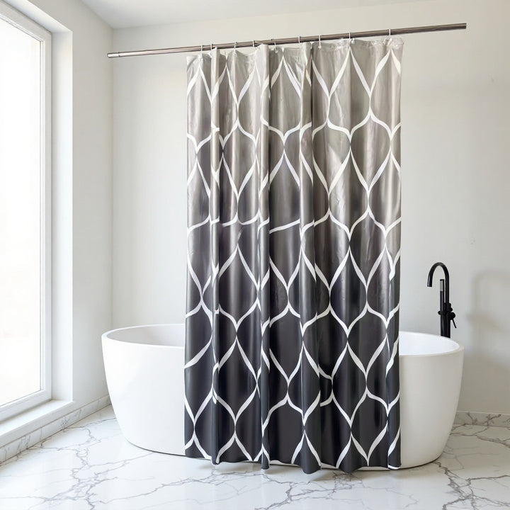 Decorative Shower Curtain Bowlift