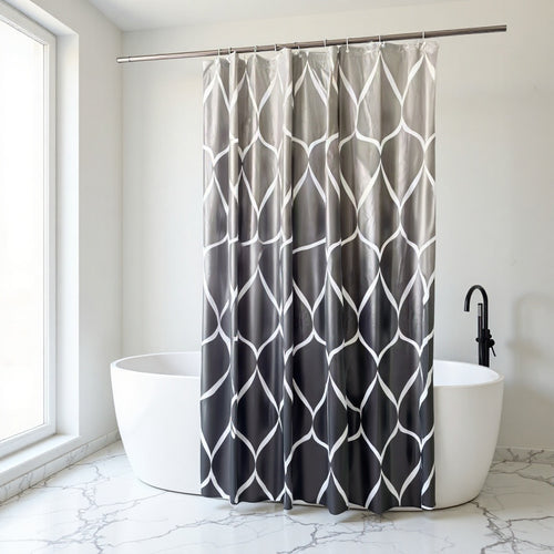 Decorative Shower Curtain Bowlift