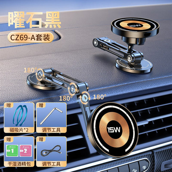 Unisex magnetic car charging holder Bowlift