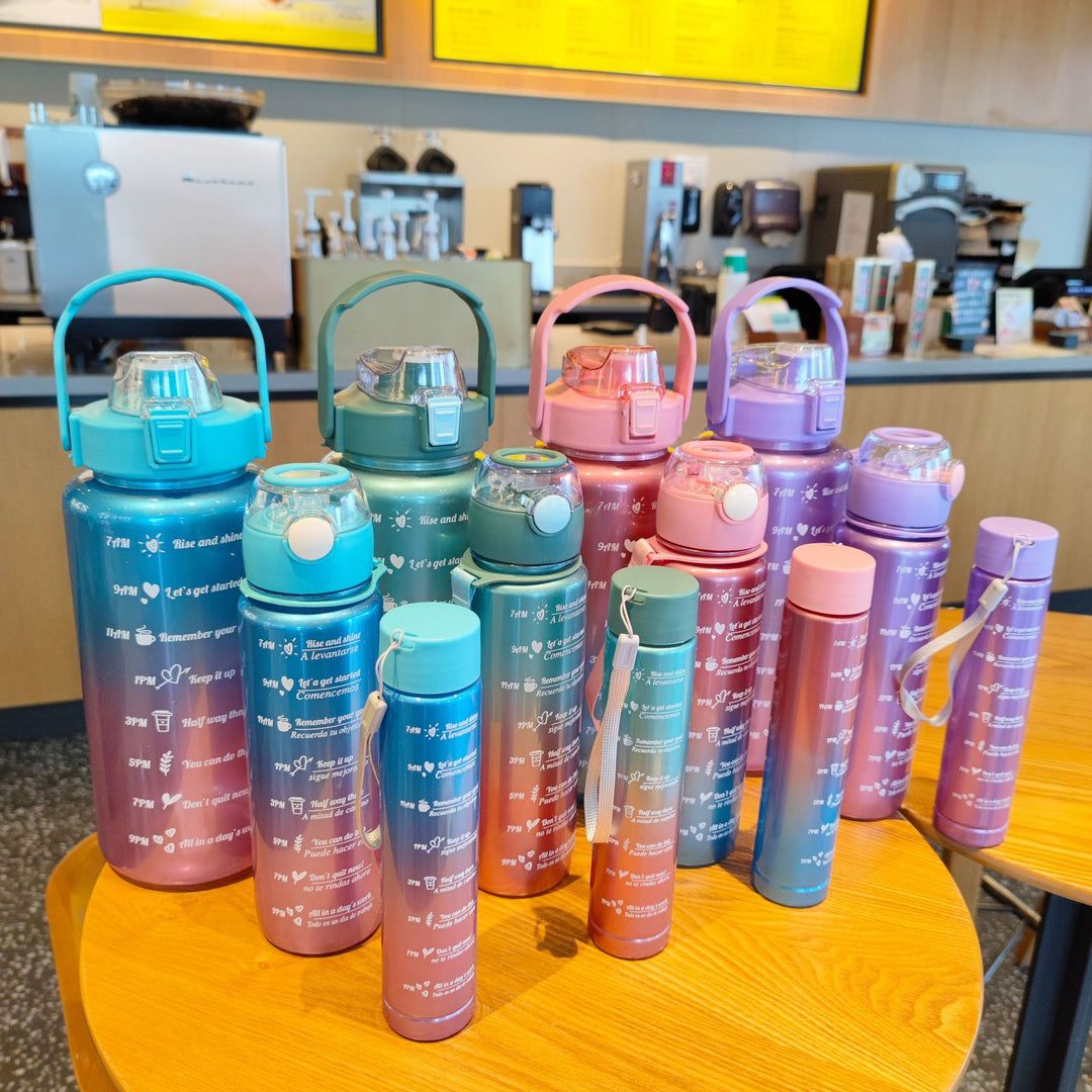 Women's Motivational Water Bottle Bowlift