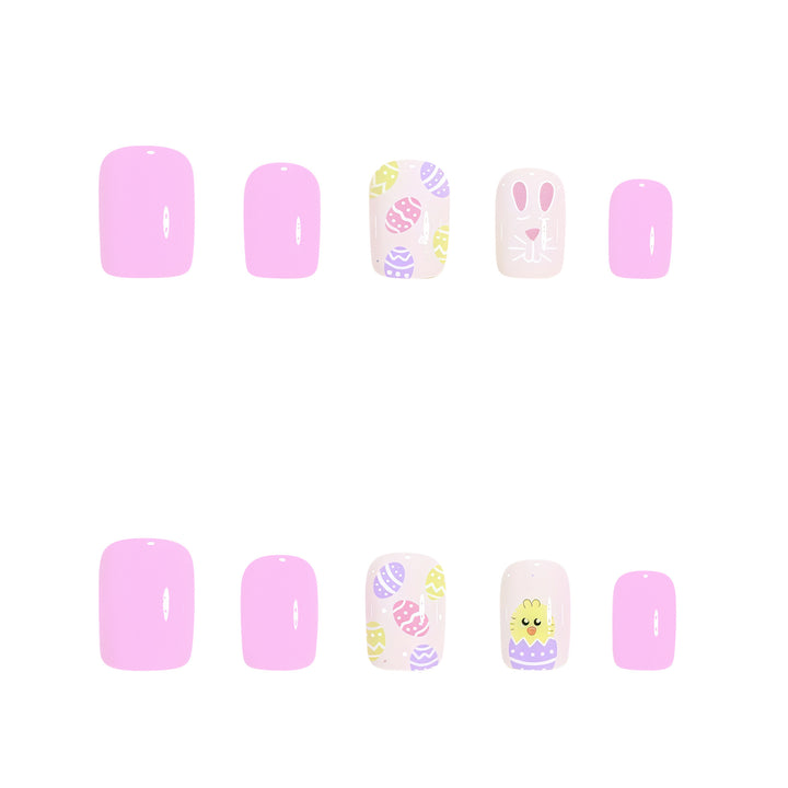 Themed Decorative Easter Nail Art Bowlift