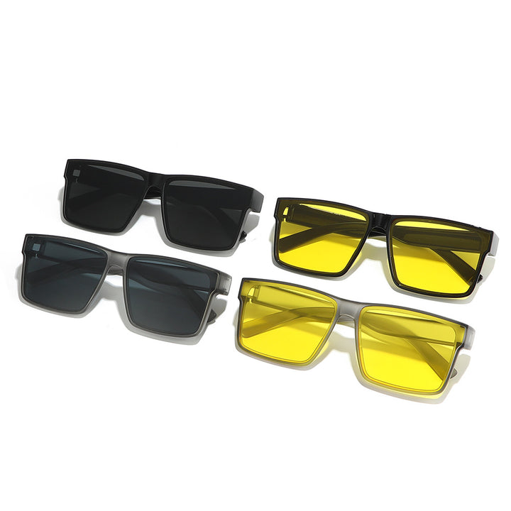 Stylish Retro-Inspired Square Frame Sunglasses Bowlift