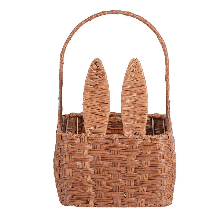 Women's decorative basket with bunny ear design Bowlift