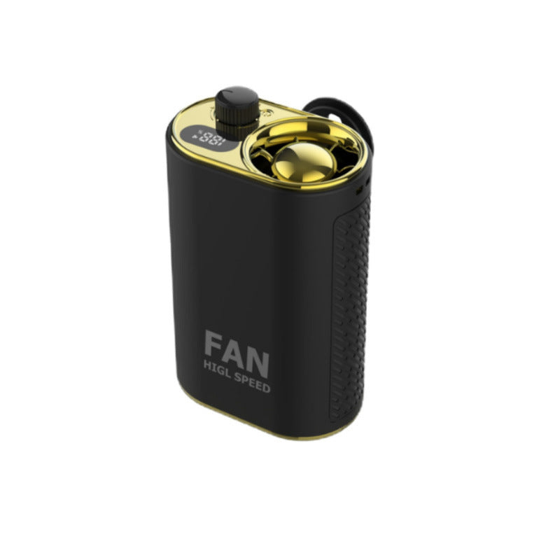 Women portable high-speed fan with digital control Bowlift